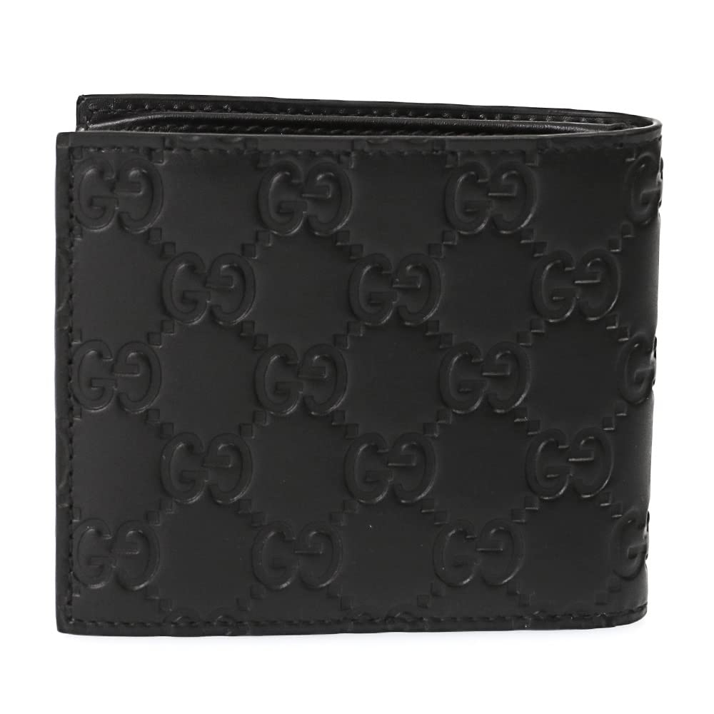 のんのんさん専用　GUCCI シマ　138073 二つ折り財布　ブラック グッチ 二つ折り財布 レディース スクリプト ジップアラウンド